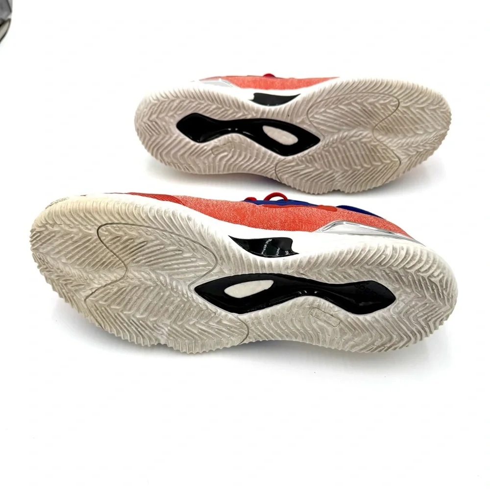 adidas  Harden Basketball Shoes Vibrant Red and Navy Athletic Shoes mi custom‎